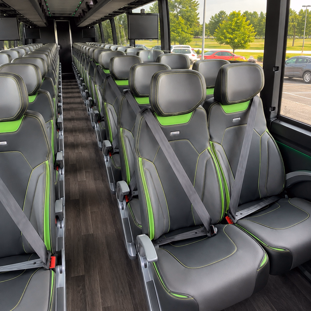weston airport transportation onboard seating