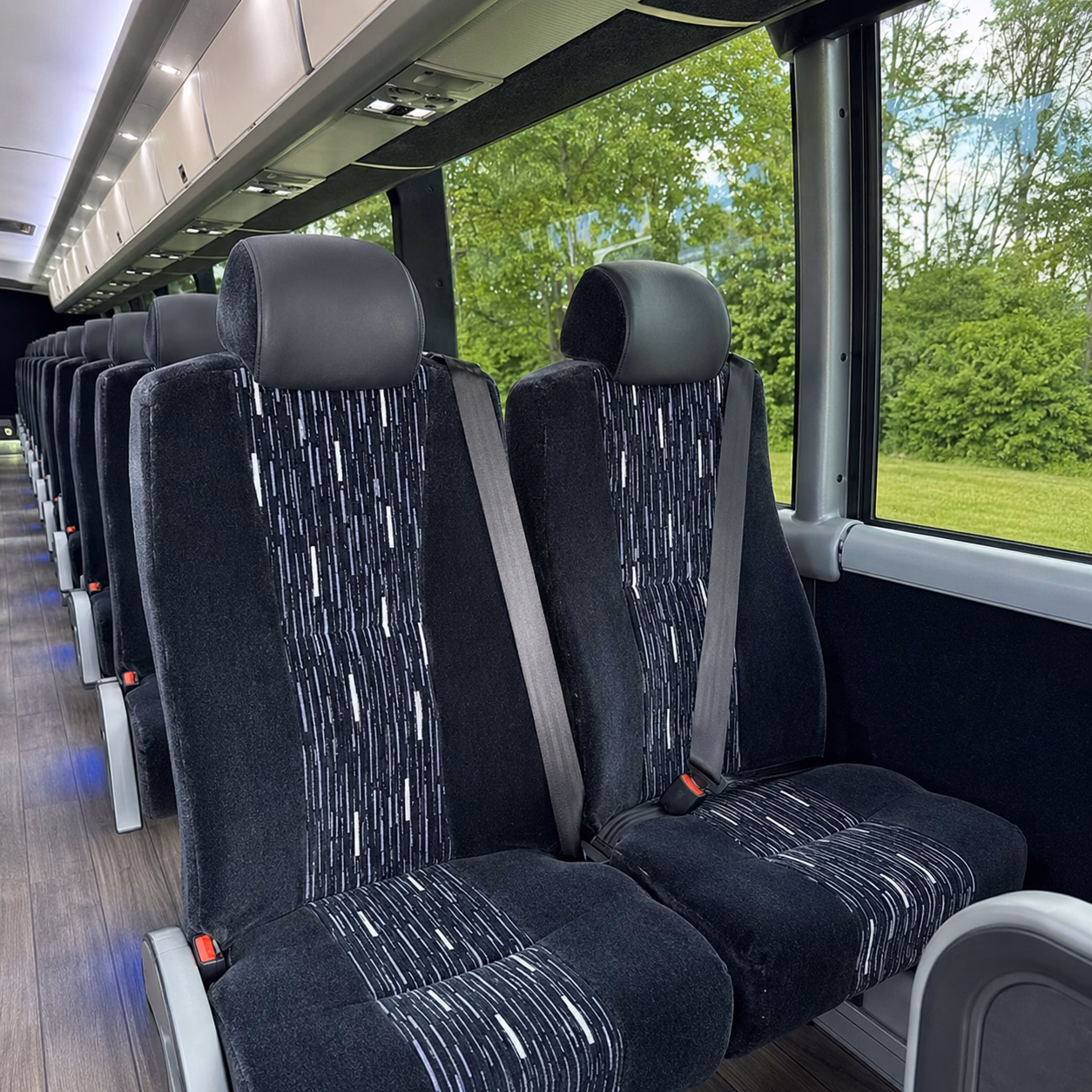 weston long distance transportation onboard seating