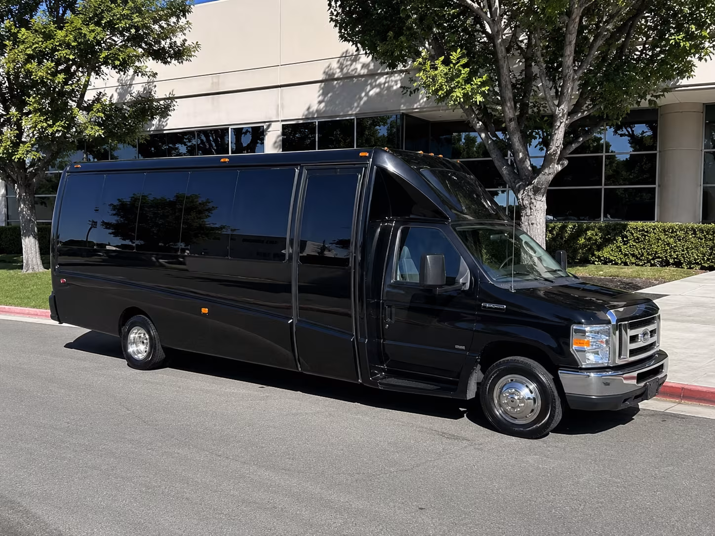 white black and silver party buses available for your weston wedding day