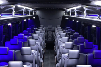 Weston Charter Bus Interior